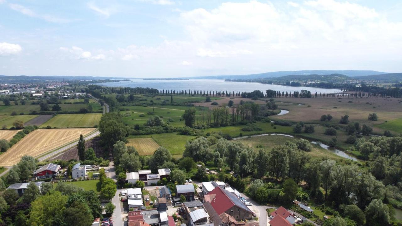 Haus Mediterran - Gemuetliches Ferienhaus 130 M² Fuer Max. 7 Personen Mit Balkon Und Garten Am Bodensee 博登斯边的拉多夫采尔 外观 照片